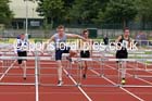 Under-15 boys 80 metres hurdles. Photo: David T. Hewitson/Sports for All Pics